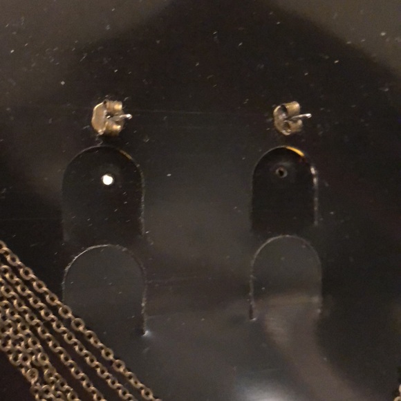 VINTAGE BIJOUX TERNER NECKLACE & EARRINGS NICKEL LEAD & CADMIUM FREE - # 542 - Picture 10 of 12